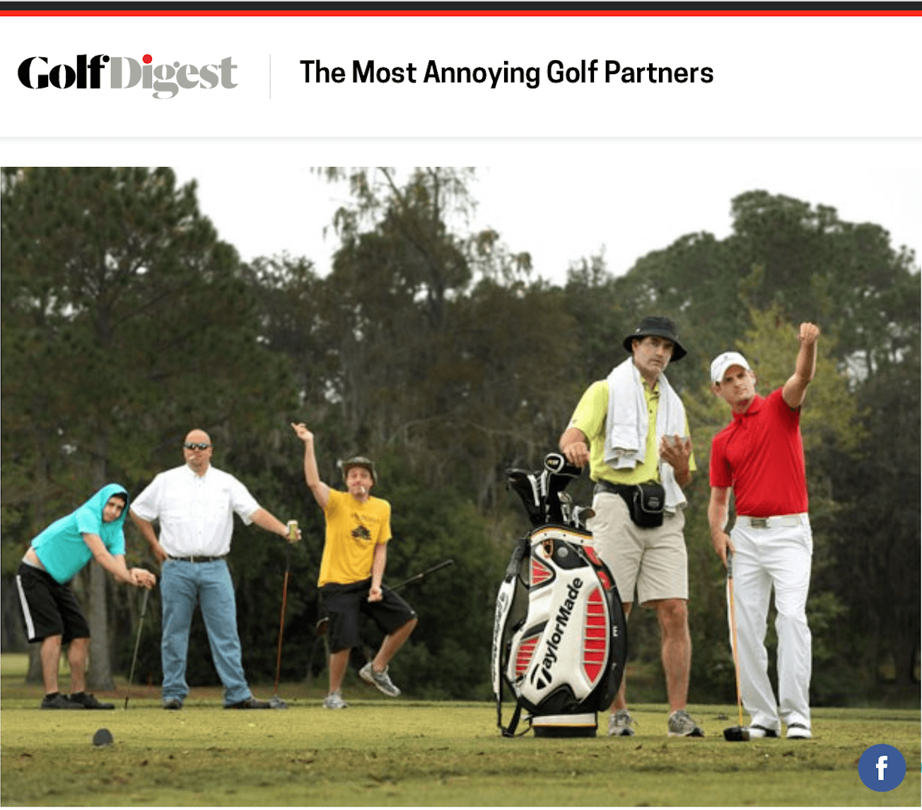 golf digest annoying snob