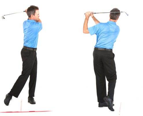 golf swing finish position