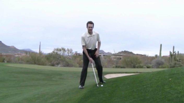 golf handling uphill lies